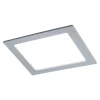 Paulmann LED-inbouwpaneel hoekig 18W 4.000K chroom
