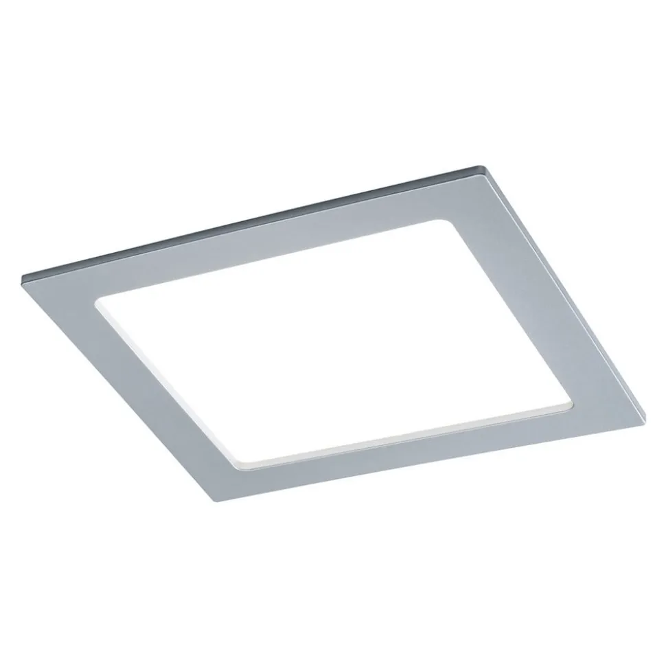 Paulmann LED-inbouwpaneel hoekig 18W 4.000K chroom