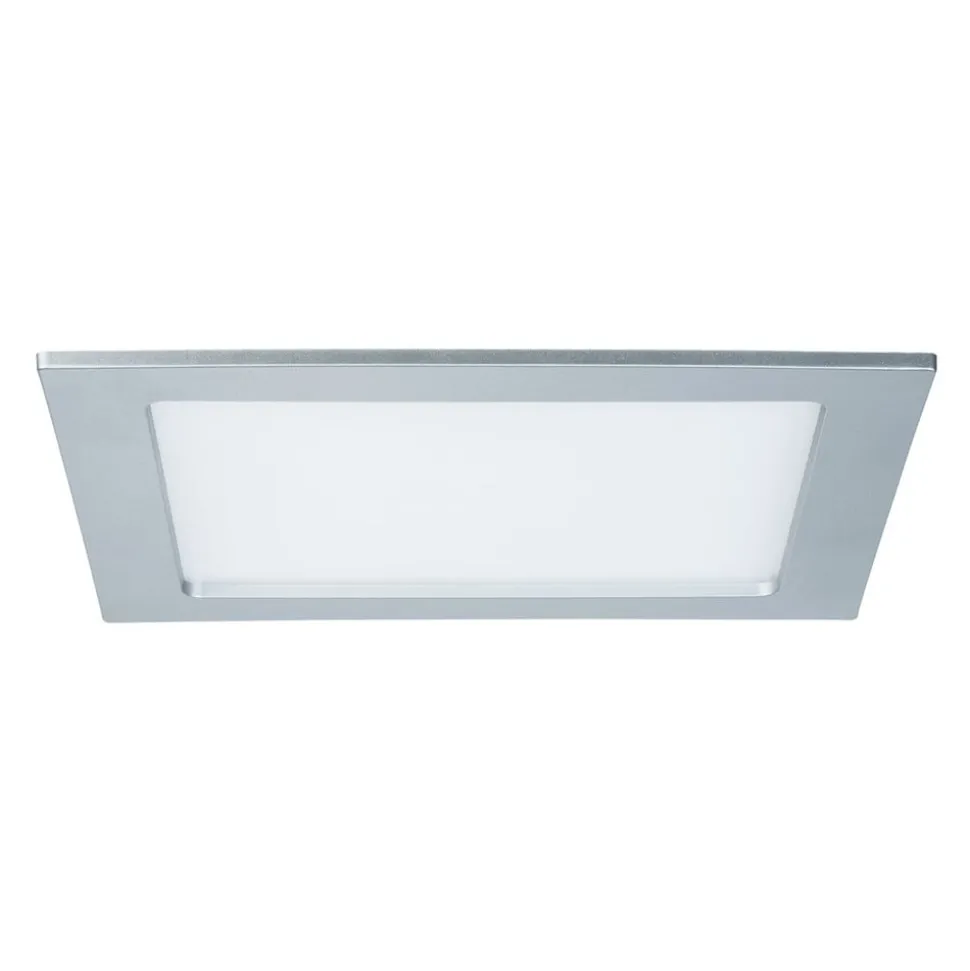 Paulmann LED-inbouwpaneel hoekig 18W 4.000K chroom
