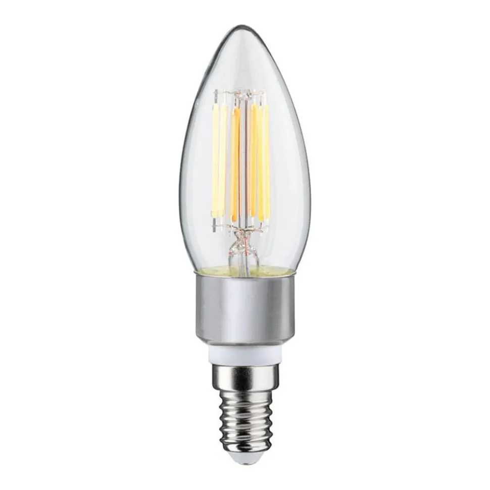 Paulmann LED-kaarslamp E14 5W dim to warm