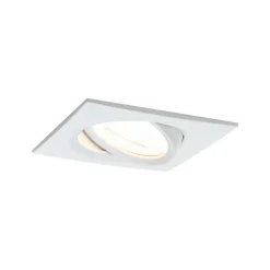 Paulmann LED-spot Nova Coin vierkant, dimbaar, wit