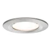 Paulmann LED-spot Nova rond, IP44, dimbaar, ijzer