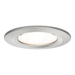 Paulmann LED-spot Nova rond, IP44, dimbaar, ijzer