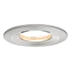 Paulmann LED-spot Slim Coin, dimbaar, IP65, ijzer