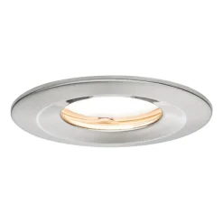 Paulmann LED-spot Slim Coin, dimbaar, IP65, ijzer