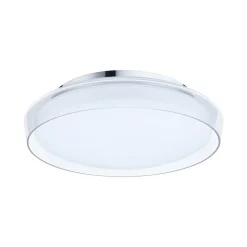 Paulmann Luena LED plafondlamp IP44 chroom Ø35cm