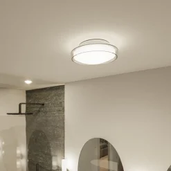 Paulmann Luena LED plafondlamp IP44 chroom Ø25cm