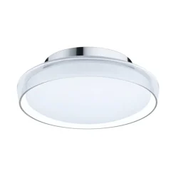 Paulmann Luena LED plafondlamp IP44 chroom Ø25cm
