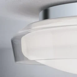 Paulmann Luena LED plafondlamp IP44 chroom Ø25cm