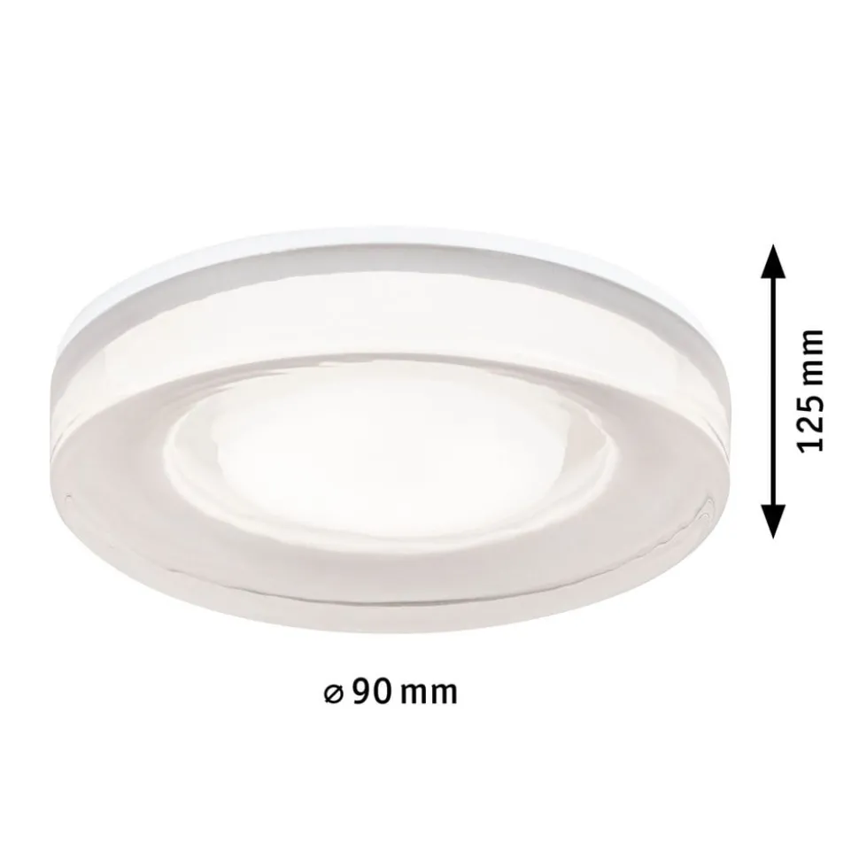 Paulmann Luena plafond inbouwlamp GU10 IP65 wit