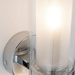 Paulmann Luena wandlamp IP44 chroom E14 1-lamp