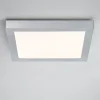 Paulmann Lunar LED paneel, hoekig, chroom, 30x30cm