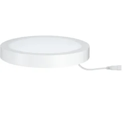 Paulmann Lunar LED paneel, rond, Ø 30 cm, mat wit
