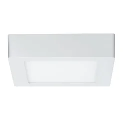 Paulmann Lunar LED paneel, hoekig, wit, 17x17cm