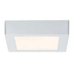 Paulmann Lunar LED paneel, hoekig, wit, 17x17cm
