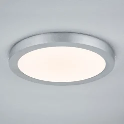 Paulmann Lunar LED paneel, rond, Ø 30 cm, chroom