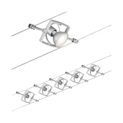 Paulmann Mac II kabelsysteem chroom mat 5 spots