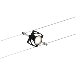 Paulmann Mac II kabelsysteem, zwart mat, 5 spots