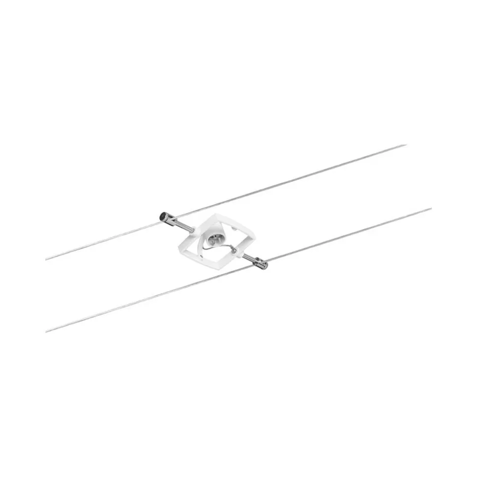 Paulmann Mac II kabelsysteem, 5-lamps, wit