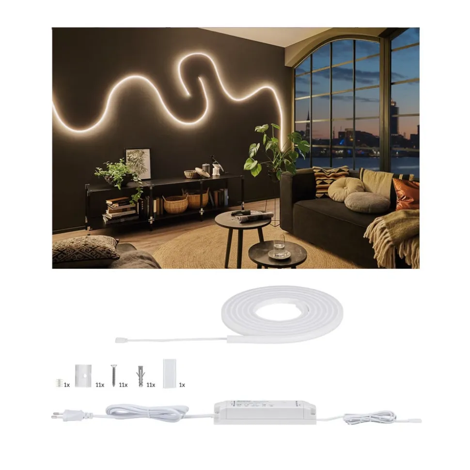 Paulmann MaxLED Flow basisset warmwit 3 m