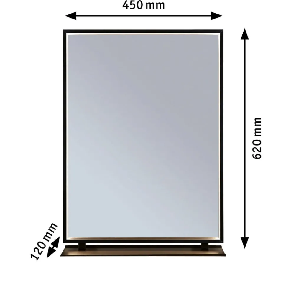 Paulmann Miro LED wandspiegel CCT 62x45 backlight