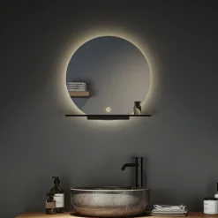 Paulmann Miro LED wandspiegel CCT Ø50cm Backlight