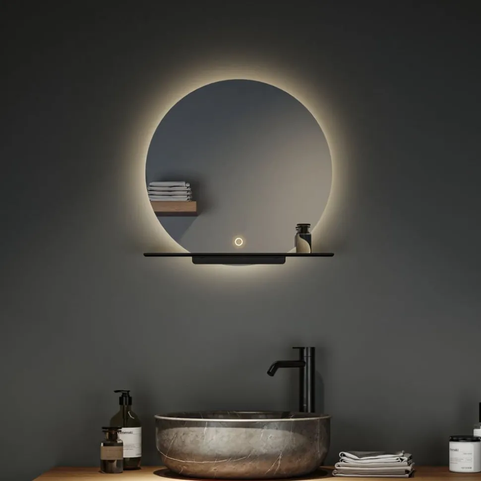 Paulmann Miro LED wandspiegel CCT Ø50cm Backlight