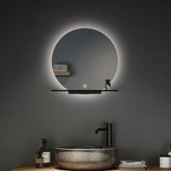 Paulmann Miro LED wandspiegel CCT Ø50cm Backlight