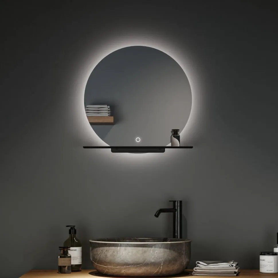 Paulmann Miro LED wandspiegel CCT Ø50cm Backlight