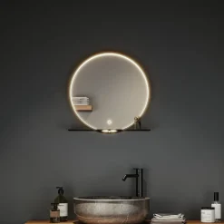 Paulmann Miro LED wandspiegel CCT Ø50cm framelight