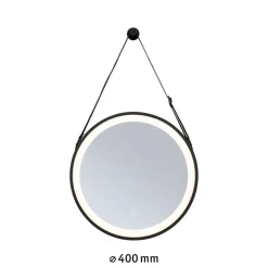Paulmann Miro LED-hangspiegel CCT Ø40cm framelight