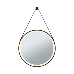 Paulmann Mirra hangspiegel Ø59cm CCT dim zwart