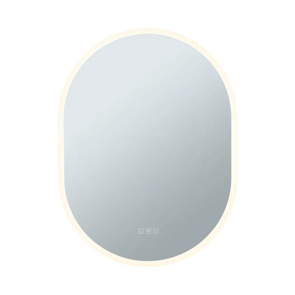 Paulmann Mirra wandspiegel 80x60cm CCT dim wit