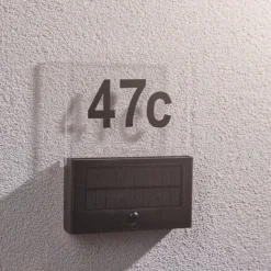 Paulmann Neda LED huisnummer lamp solar