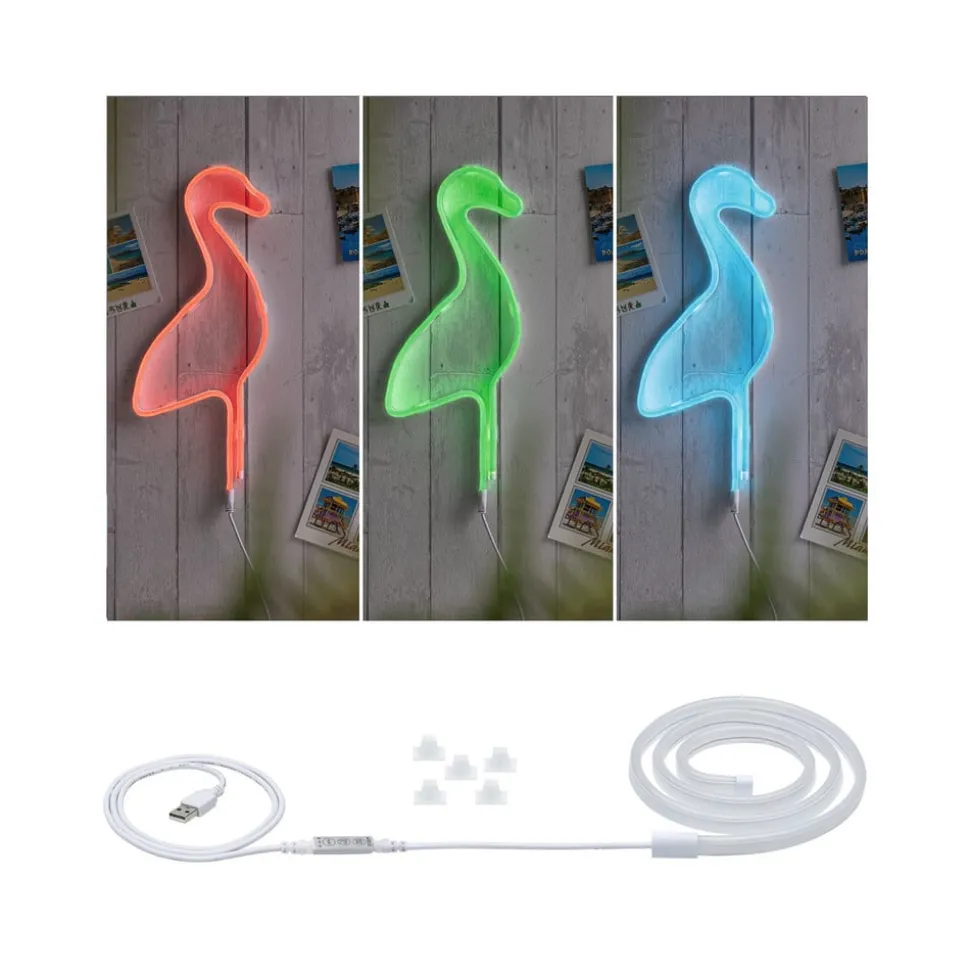 Paulmann neon Colorflex LED strip, RGB, USB, 1 m