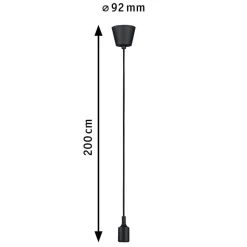 Paulmann Neordic Ketil hanglamp, 1-lamp