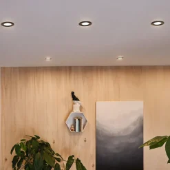 Paulmann Nova Coin 3xSet rond zwenkbaar zwart