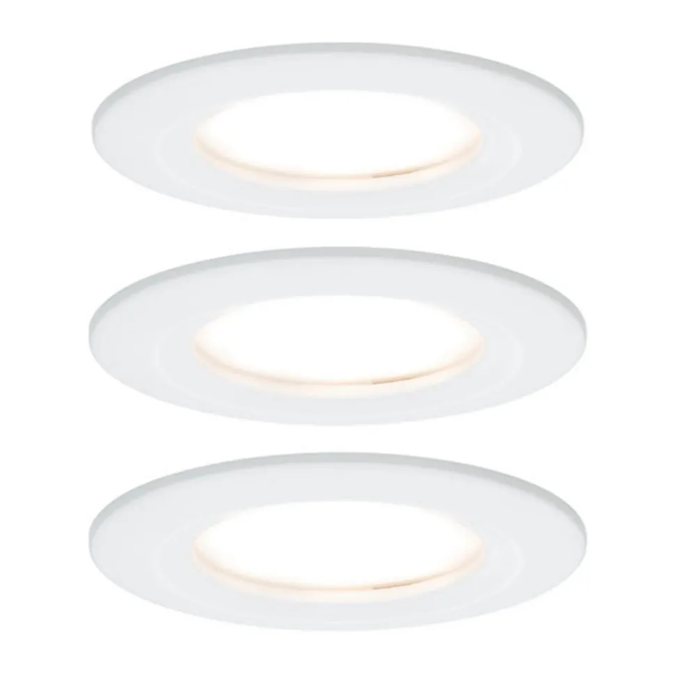 Paulmann Nova LED inbouwlamp per 3, star, wit