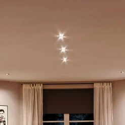 Paulmann Nova LED inbouwlamp per 3, star, ijzer