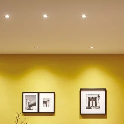 Paulmann Nova LED inbouwlamp per 3, star, ijzer