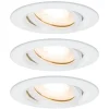 Paulmann Nova LED inbouwspot, dimbaar, IP65, wit