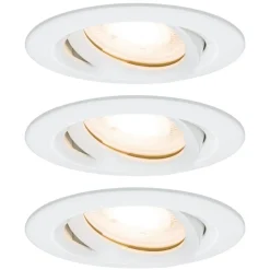 Paulmann Nova LED inbouwspot, dimbaar, IP65, wit