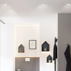 Paulmann Nova LED inbouwspot, dimbaar, IP65, wit