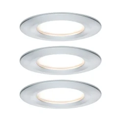 Paulmann Nova LED inbouwspot per 3 rond star alu