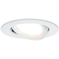 Paulmann Nova LED inbouwspot, gezwenkt, alu