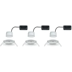 Paulmann Nova LED inbouwspot, gezwenkt, alu
