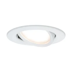 Paulmann Nova LED inbouwspot per 3, gezwenkt, wit