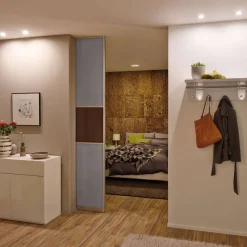 Paulmann Nova LED inbouwspot per 3, gezwenkt, wit