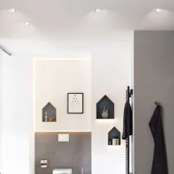 Paulmann Nova LED inbouwspot, dimbaar, IP65, ijzer