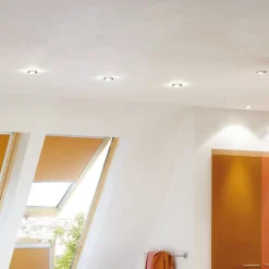 Paulmann Nova LED inbouwspot, dimbaar, IP65, ijzer